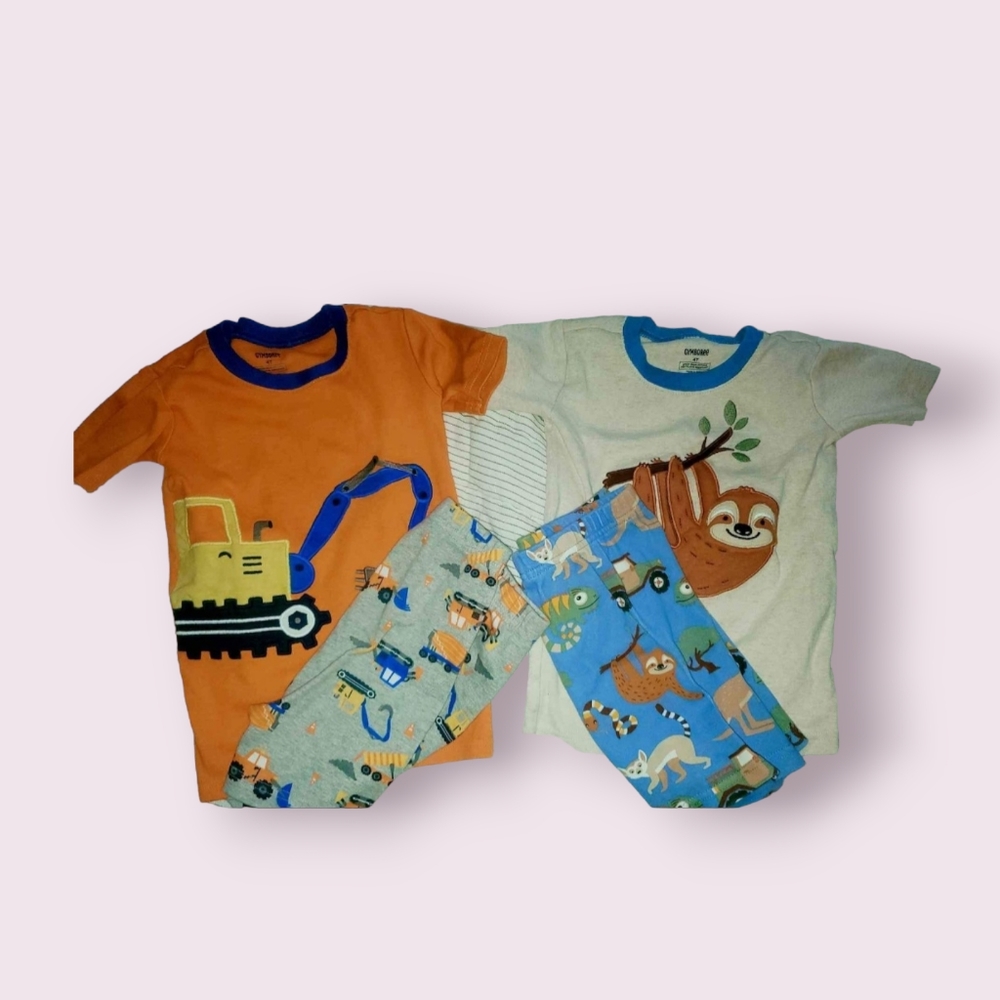 2 pairs Gymboree PJs